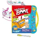 Storie Intelligence Book Sound Book for Children, English Letters & Words Learning Book, Fun Educational Toys. Activities with Numbers, Shapes Learning Book for Toddlers