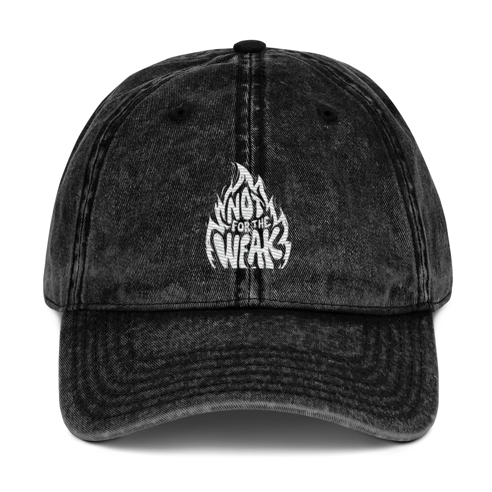 Vintage Cotton Twill Cap