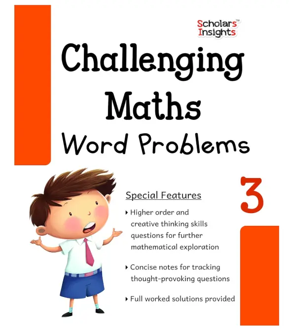 Scholars Insights Challenging Maths Word Problems - 3 [Paperback] Scholars Insights Paperback – 1 January 2018