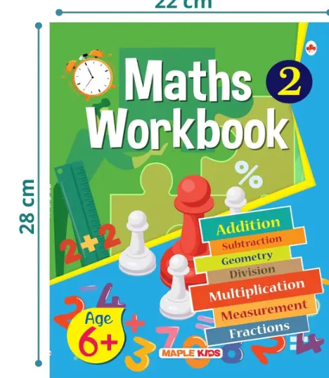 Mental Math's - Mathematics Activity Book 2 for class 2+, Age 6+ Years - Addition - Subtraction - Multiplication - Mental Math for Kids - Math Activity Book for Children Paperback – 10 May 2022