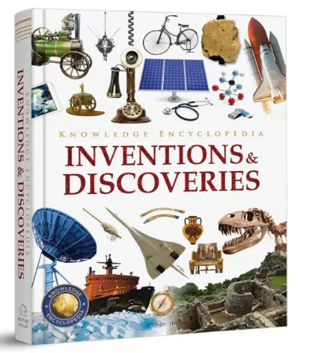 Knowledge Encyclopedia - Inventions and Discoveries Hardcover – 20 October 2022