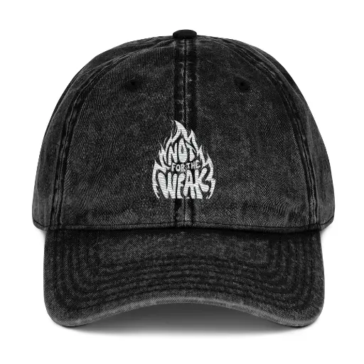 Vintage Cotton Twill Cap