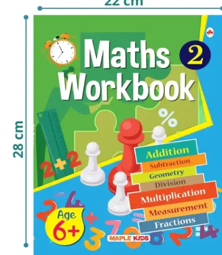 Mental Math's - Mathematics Activity Book 2 for class 2+, Age 6+ Years - Addition - Subtraction - Multiplication - Mental Math for Kids - Math Activity Book for Children Paperback – 10 May 2022
