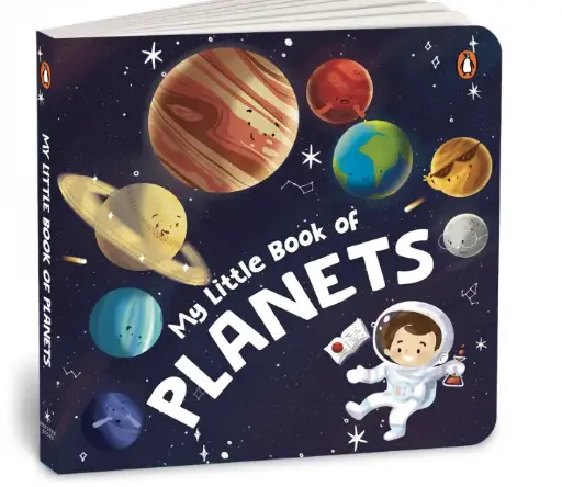 My Little Book of Planets: A Rhyming Book of Solar System Board book – Picture Book, 3 October 2024