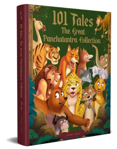 101 Tales The Great Panchatantra Collection - Collection of Witty Moral Stories For Kids For Personality Development (Hardback) Hardcover – Big Book, 12 October 2020