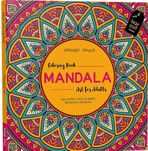 Mandala Art: Coloring books for Adults with tear out sheets Paperback – Coloring Book, 1 January 2018