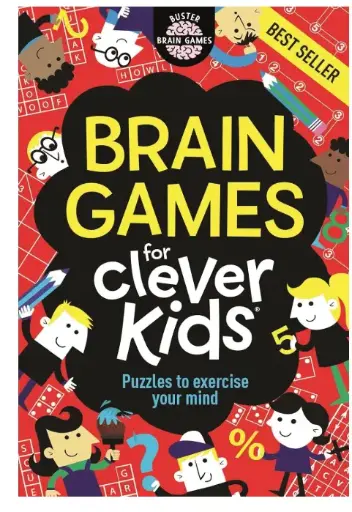 BRAIN GAMES FOR CLEVER KIDS [Paperback] Moore, Gareth Paperback – Illustrated, 12 September 2016