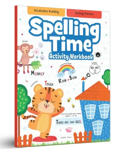 Spelling Time - Activity Workbook Paperback – 25 November 2022